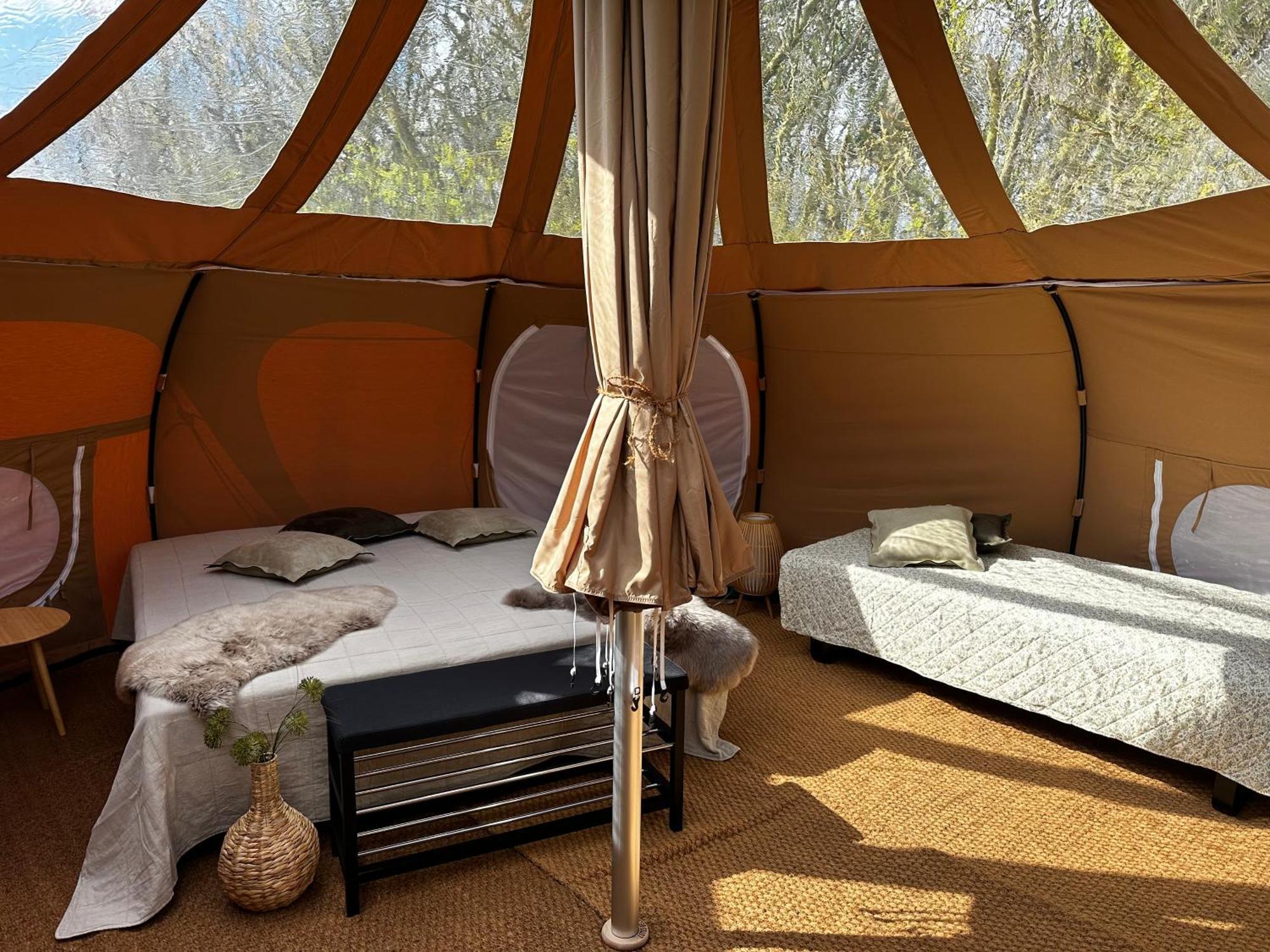 Idestrup Romantik Luxus Glamping 2 מראה חיצוני תמונה