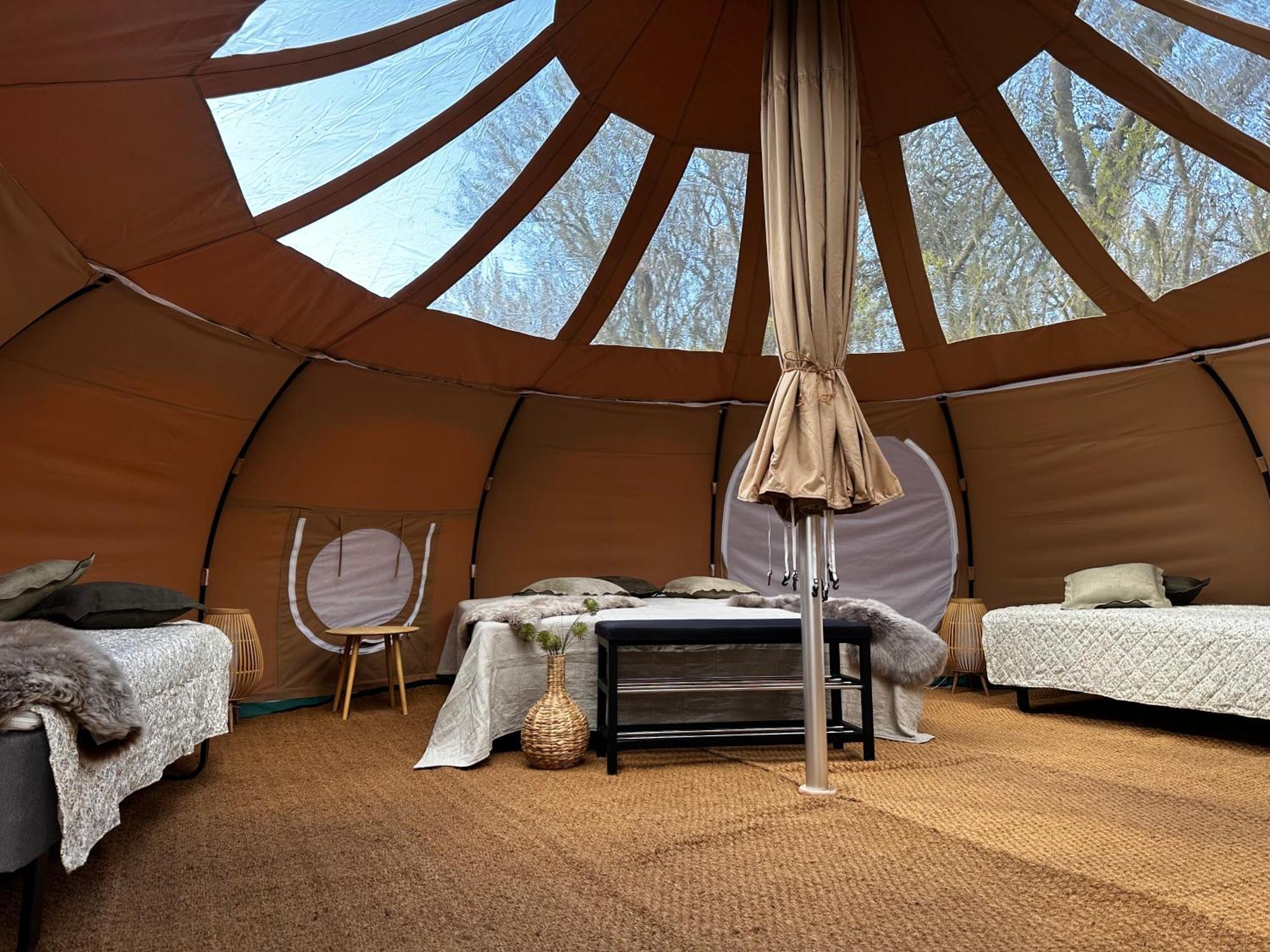 Idestrup Romantik Luxus Glamping 2 מראה חיצוני תמונה